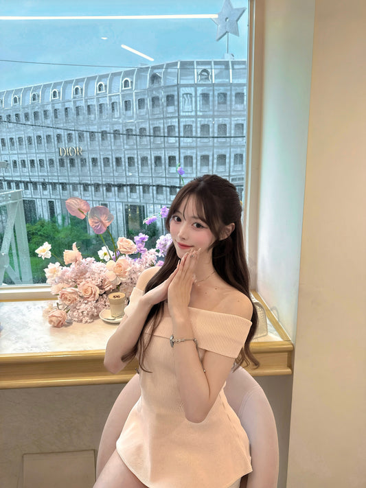 フレアオフショルニット【EX2507011】