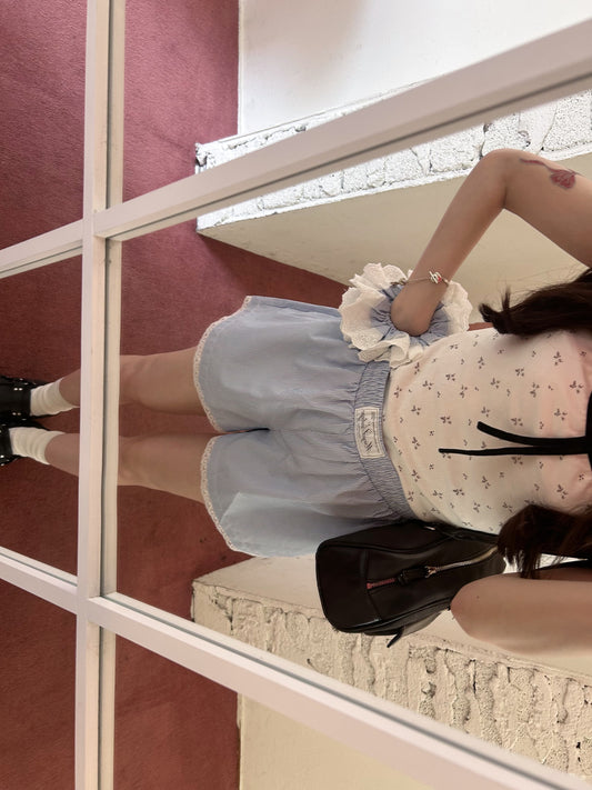 リボンカジュアルTシャツ【KN2507018】