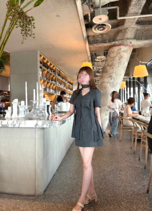 タイリボンジャケットセットアップ【WH2507007】