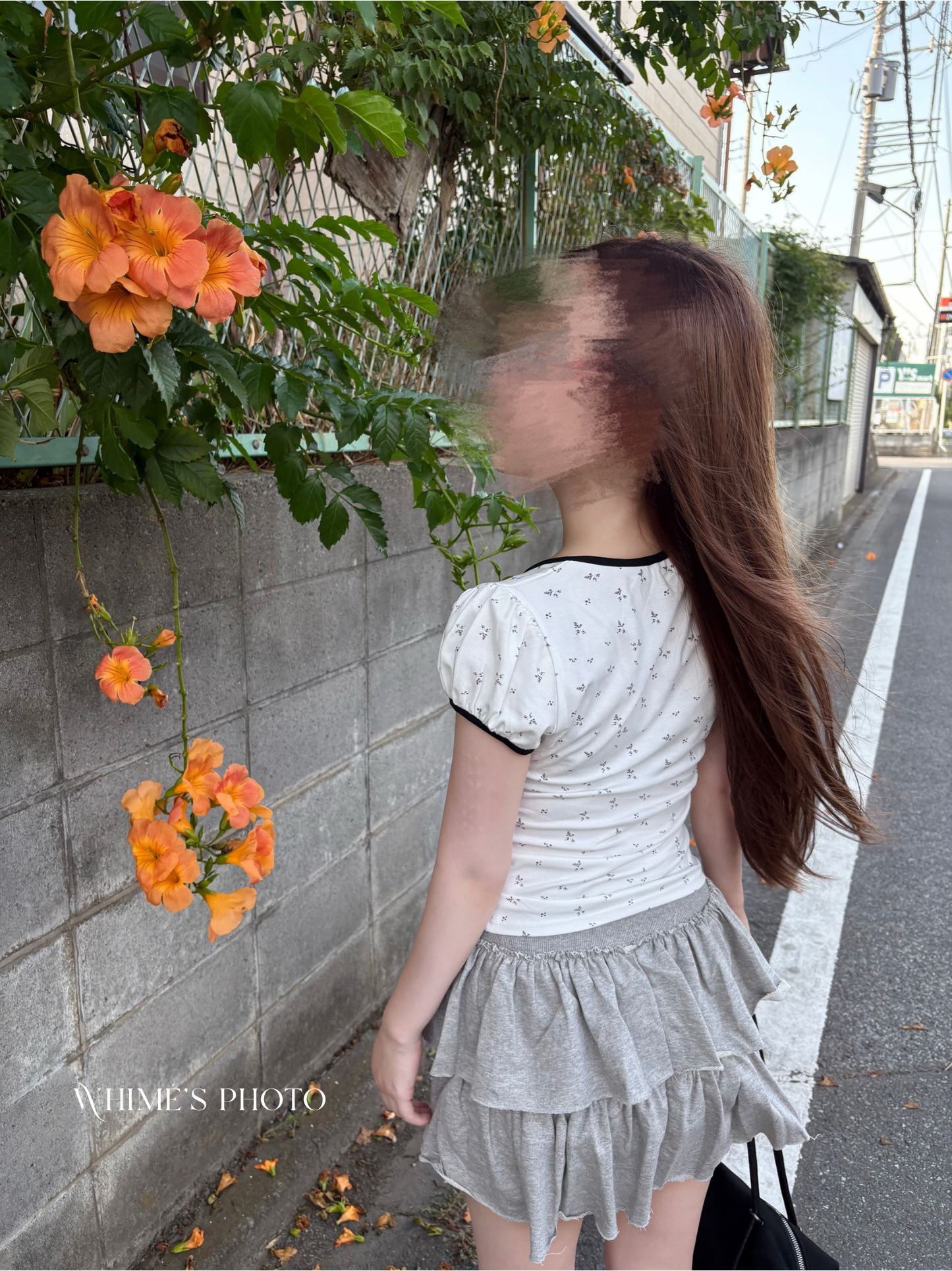 リボンカジュアルTシャツ【KN2507018】