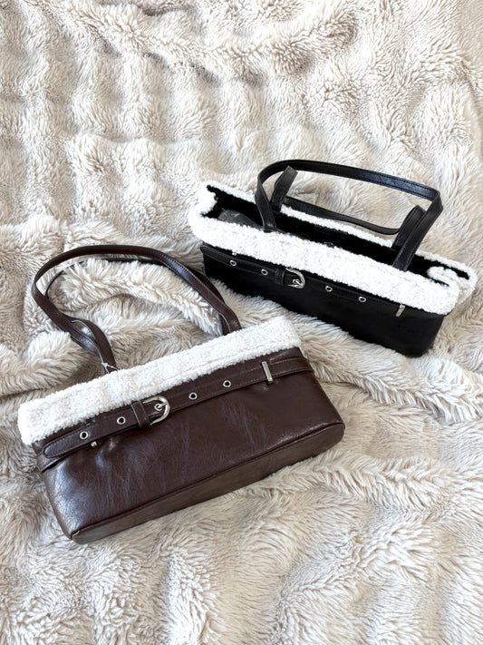 レザーボアハンドバッグ【WH2511001】