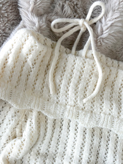 マカロンオフショルニット【TU2508046】