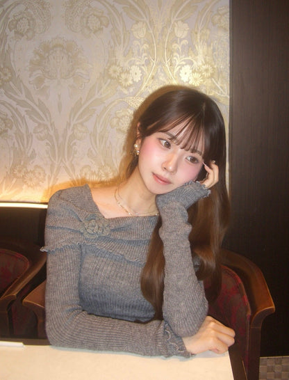 フラワーコサージュニット【TU2508048】