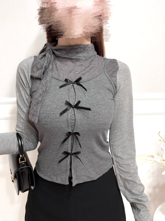 レイヤードスモーキーリボンセット【WH2509001】