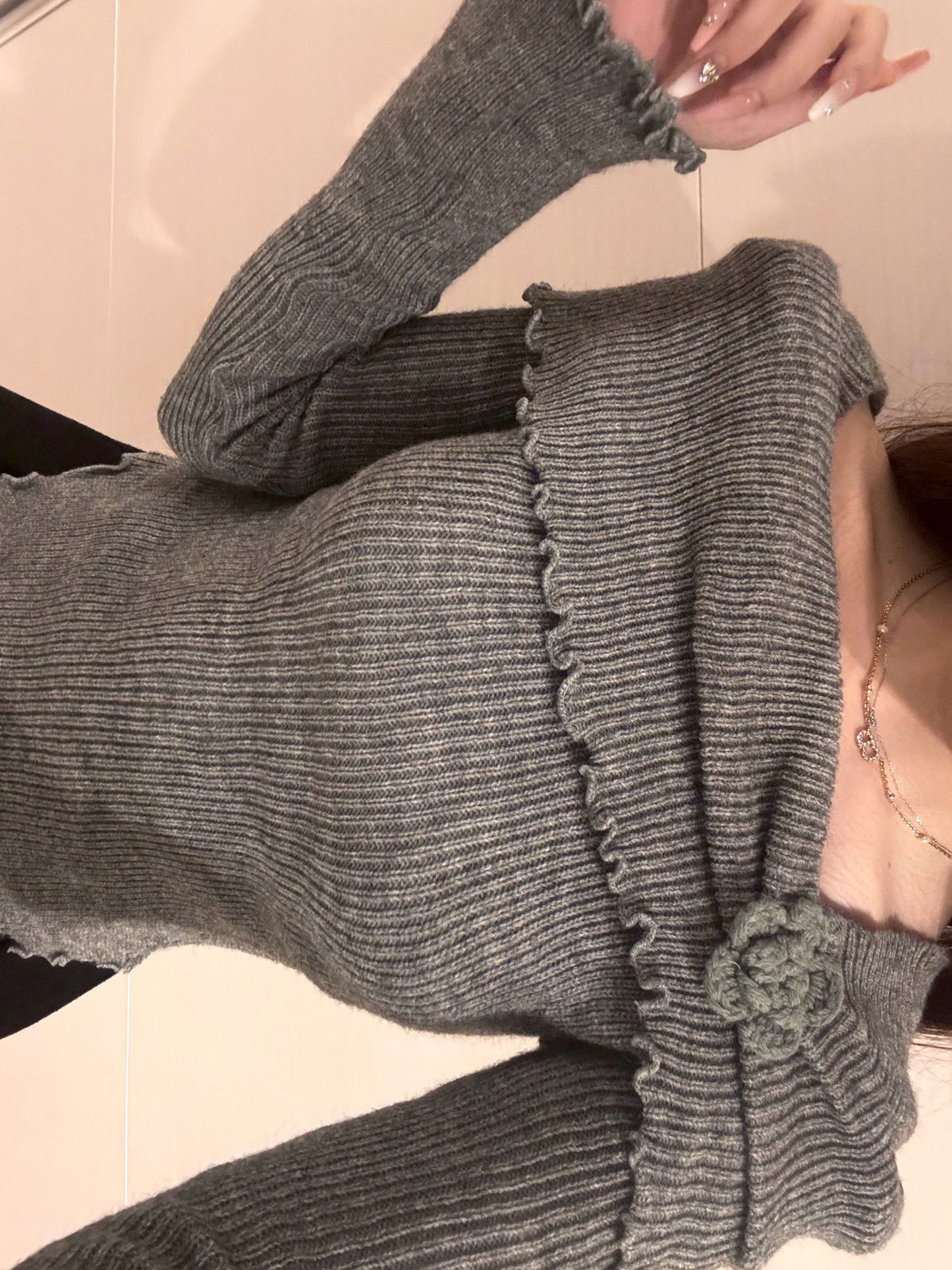 フラワーコサージュニット【TU2508048】