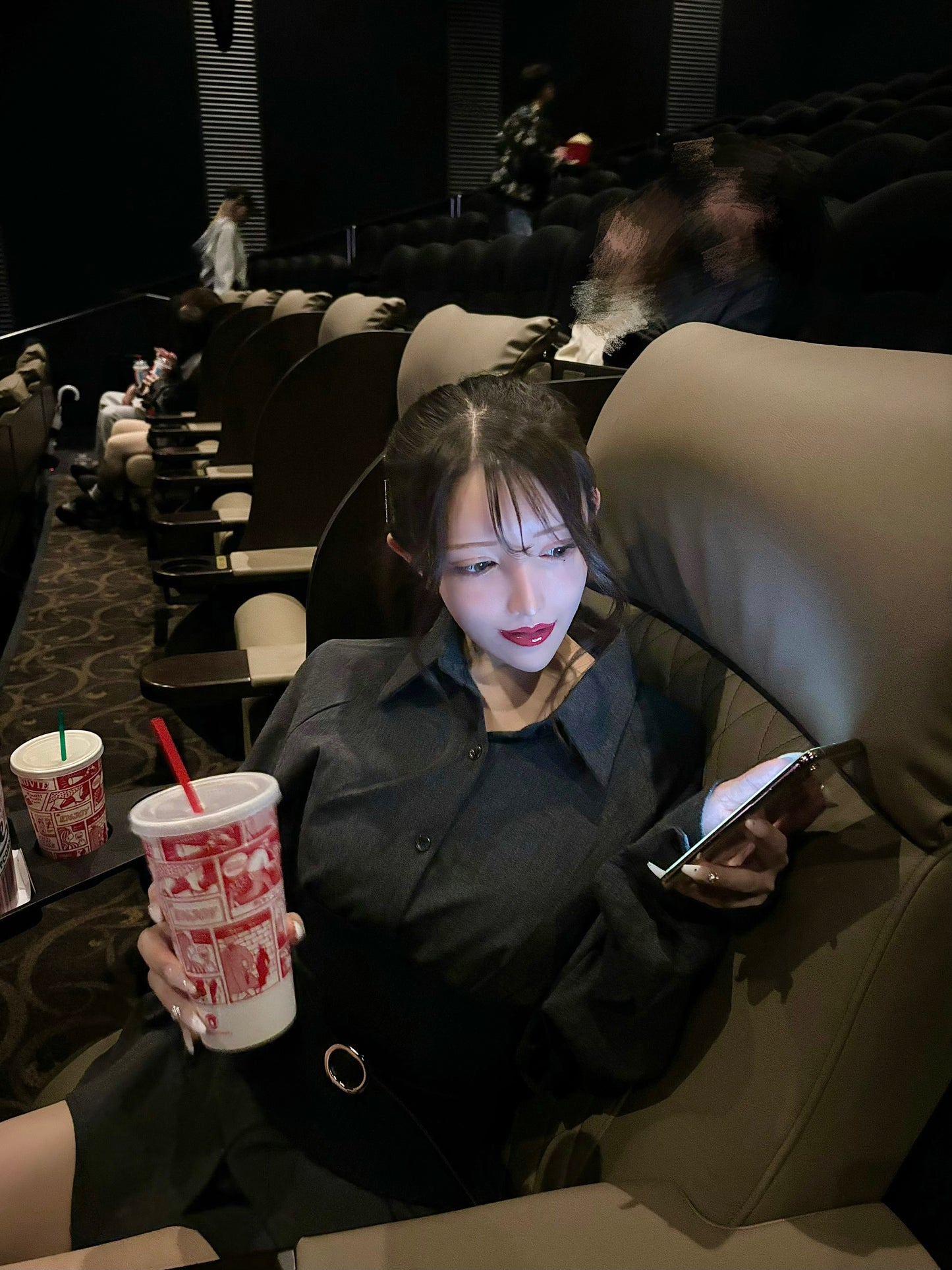 ウエストベルト シャツニットワンピース【OS2510001】